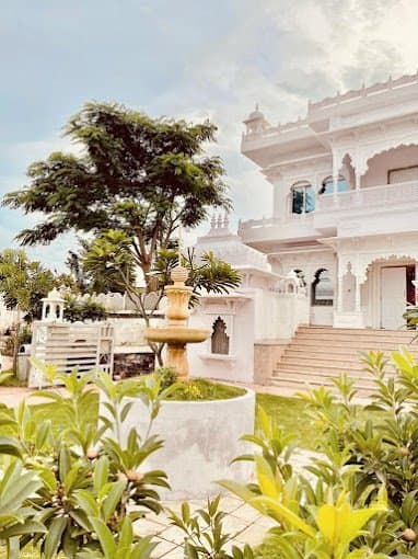 Steps leading up to the main building